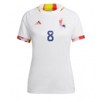 Belgicko Youri Tielemans #8 Vonkajší Ženy futbalový dres MS 2022 Krátky Rukáv